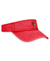 Men's Top of the World Red Illinois State Redbirds Terry Adjustable Visor