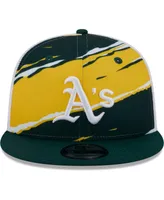 Men's New Era Green Oakland Athletics Tear Trucker 9FIFTY Snapback Hat