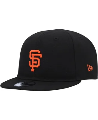 Infant Boys and Girls New Era Black San Francisco Giants My First 9FIFTY Adjustable Hat