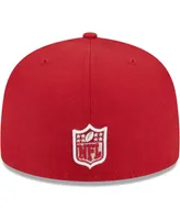 Men's New Era Cardinal Arizona Cardinals Main 59FIFTY Fitted Hat