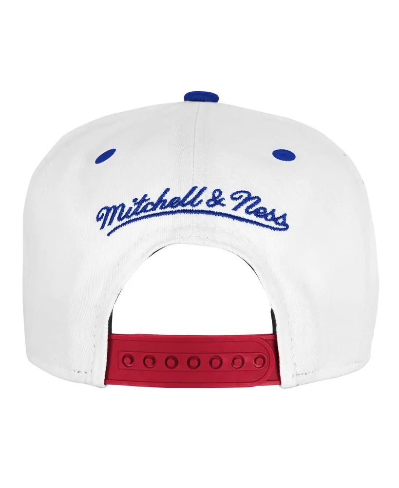 Big Boys and Girls Mitchell & Ness Royal New England Patriots Retro dome Precurved Adjustable Hat
