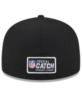 Men's New Era Black Tennessee Titans 2023 Nfl Crucial Catch 59FIFTY Fitted Hat