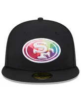 Men's New Era Black San Francisco 49ers 2023 Nfl Crucial Catch 59FIFTY Fitted Hat