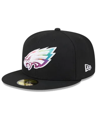 Men's New Era Black Philadelphia Eagles 2023 Nfl Crucial Catch 59FIFTY Fitted Hat