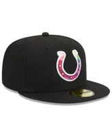 Men's New Era Black Indianapolis Colts 2023 Nfl Crucial Catch 59FIFTY Fitted Hat