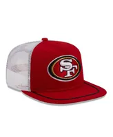 Men's New Era Scarlet, White San Francisco 49ers Original Classic Golfer Adjustable Hat