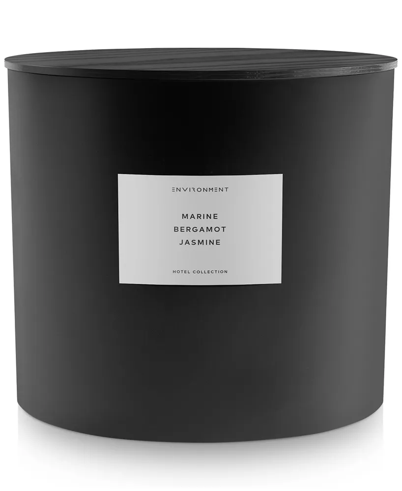 Environment Marine, Bergamot & Jasmine Candle (Inspired by 5-Star Hotels), 55 oz.