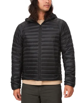 Marmot Men's Hype Quilted Full-Zip Hooded Down Jacket