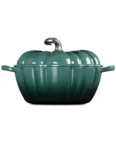 Le Creuset Enameled Cast Iron Signature 4 Qt. Pumpkin Dutch Oven with Lid