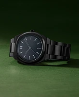 Mvmt Men's Odyssey Ii Black Stainless Steel Bracelet Watch 40mm