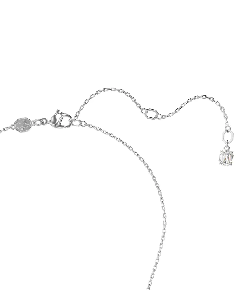 Swarovski Constella Silver-Tone Crystal Necklace, 17-3/4"