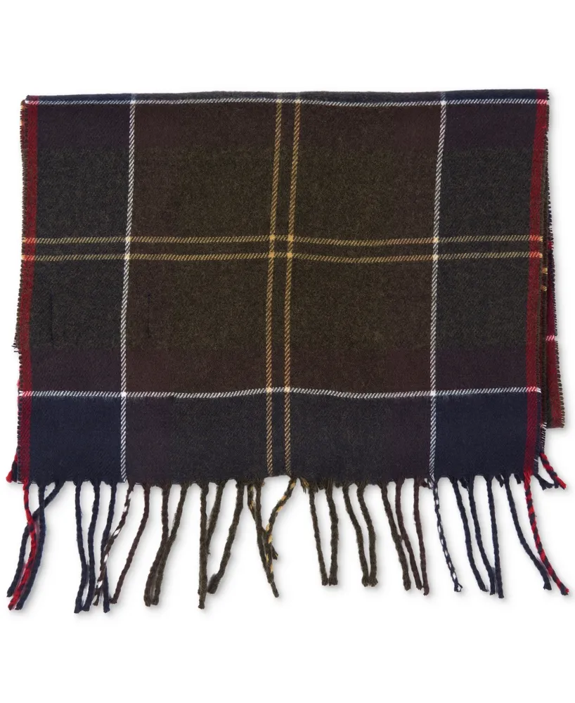 Barbour Men's Galingale Check Tartan Scarf