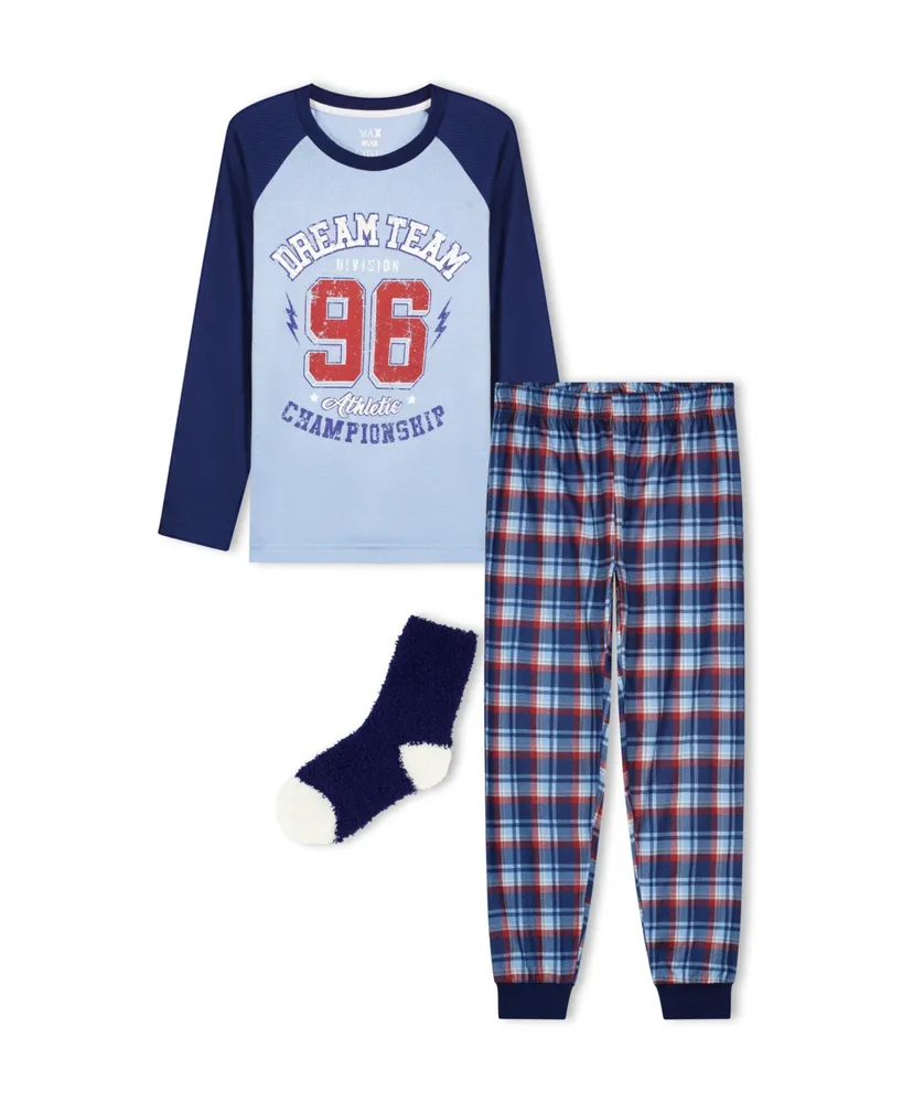 Max & Olivia Little Boys Pajama with Socks