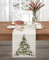 Holiday Tree Table Runner 14'' x 72''