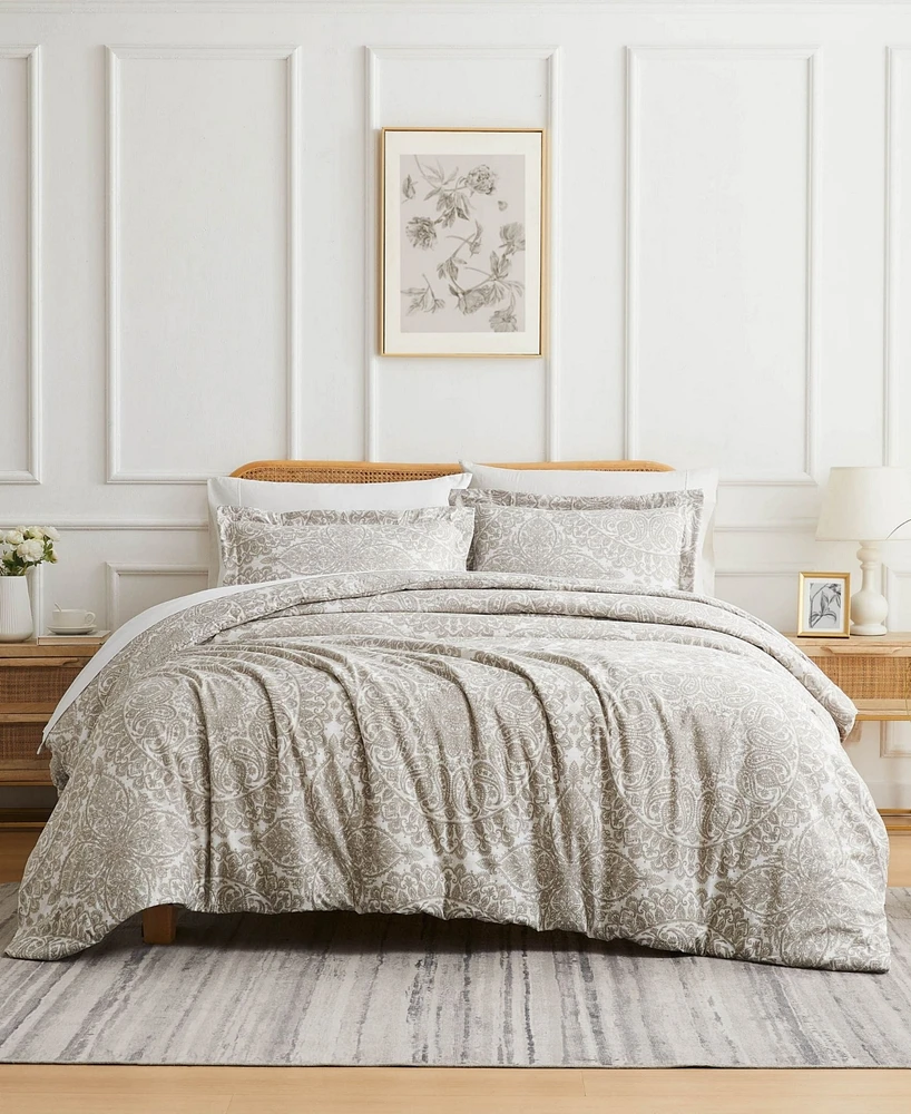 Southshore Fine Linens Ashanti Microfiber 2 Piece Duvet Cover Set, Twin