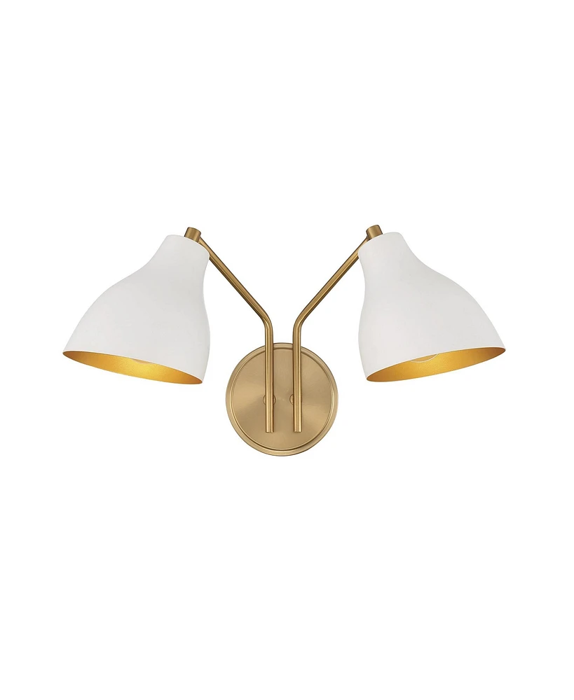 Trade Winds Lighting Trade Winds Layla 2-Light Wall Sconce