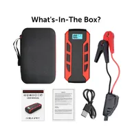 Alpha Digital Portable Car Jump Starter: 800A Peak- 10,000mAh 6.0L Gas/3.0L Diesel