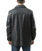 Bgsd Men Samuel Leather Car Coat