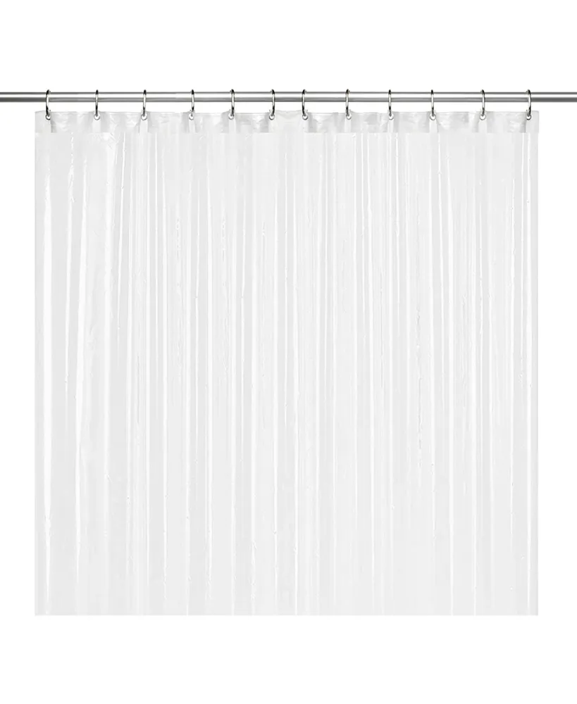 Liba 36" W x 72" H 10G Peva Shower Curtain Bathroom