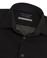 Report Collection Men's Slim-Fit Tonal-Print Shirt