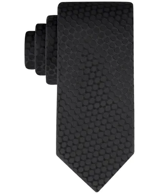 Calvin Klein Men's Asher Solid Textured Tie