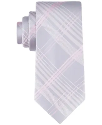 Calvin Klein Men's Ari Plaid Tie
