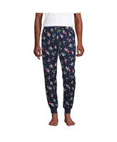 Lands' End Men's Flannel Jogger Pajama Pants