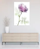 Empire Art Direct "Rose Dynasty 1" Frameless Free Floating Tempered Glass Panel Graphic Wall Art, 48" x 32" x 0.2"
