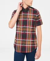 Ben Sherman Men's Block Plaid Shirt