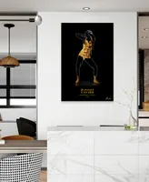 Empire Art Direct "J Fashion Look" Frameless Free Floating Reverse Printed Tempered Glass Wall Art, 48" x 32" x 0.2"