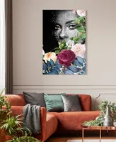 Empire Art Direct "Earth Goddess I" Frameless Free Floating Tempered Glass Panel Graphic Wall Art, 32" x 48" x 0.2" - Multi