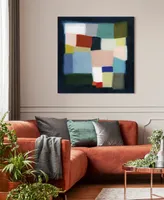 Empire Art Direct "Chromatic Cube I" Frameless Free Floating Reverse Printed Tempered Glass Wall Art, 38" x 38" x 0.2" - Multi