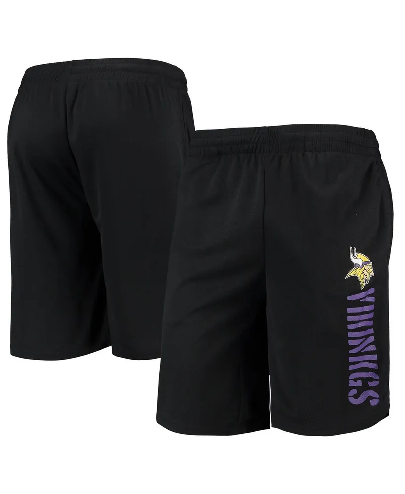 Men's Msx by Michael Strahan Black Minnesota Vikings Training Shorts