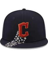 Men's New Era Navy Cleveland Guardians Meteor 59FIFTY Fitted Hat