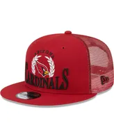 Men's New Era Cardinal Arizona Cardinals Collegiate Trucker 9FIFTY Snapback Hat