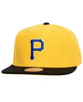 Men's Mitchell & Ness Gold, Black Pittsburgh Pirates Hometown Snapback Hat