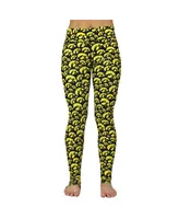 Women's ZooZatz Black Iowa Hawkeyes Stacked Mascot Leggings