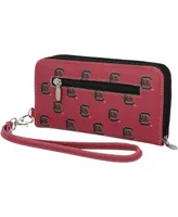 Women's South Carolina Gamecocks Zip-Around Wristlet Wallet