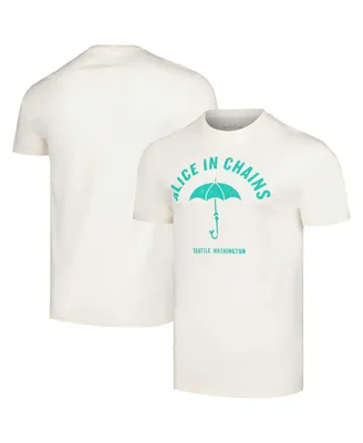 Men's Cream Alice Chains Umbrella T-shirt