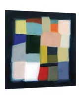 Empire Art Direct "Chromatic Cube Ii" Frameless Free Floating Reverse Printed Tempered Glass Wall Art, 38" x 38" x 0.2" - Multi