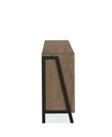 Finch 48" Wood and Metal Credenza