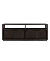 Tivie 74" Wood Entertainment Console