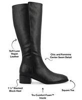 Journee Collection Women's Devri Knee High Boots