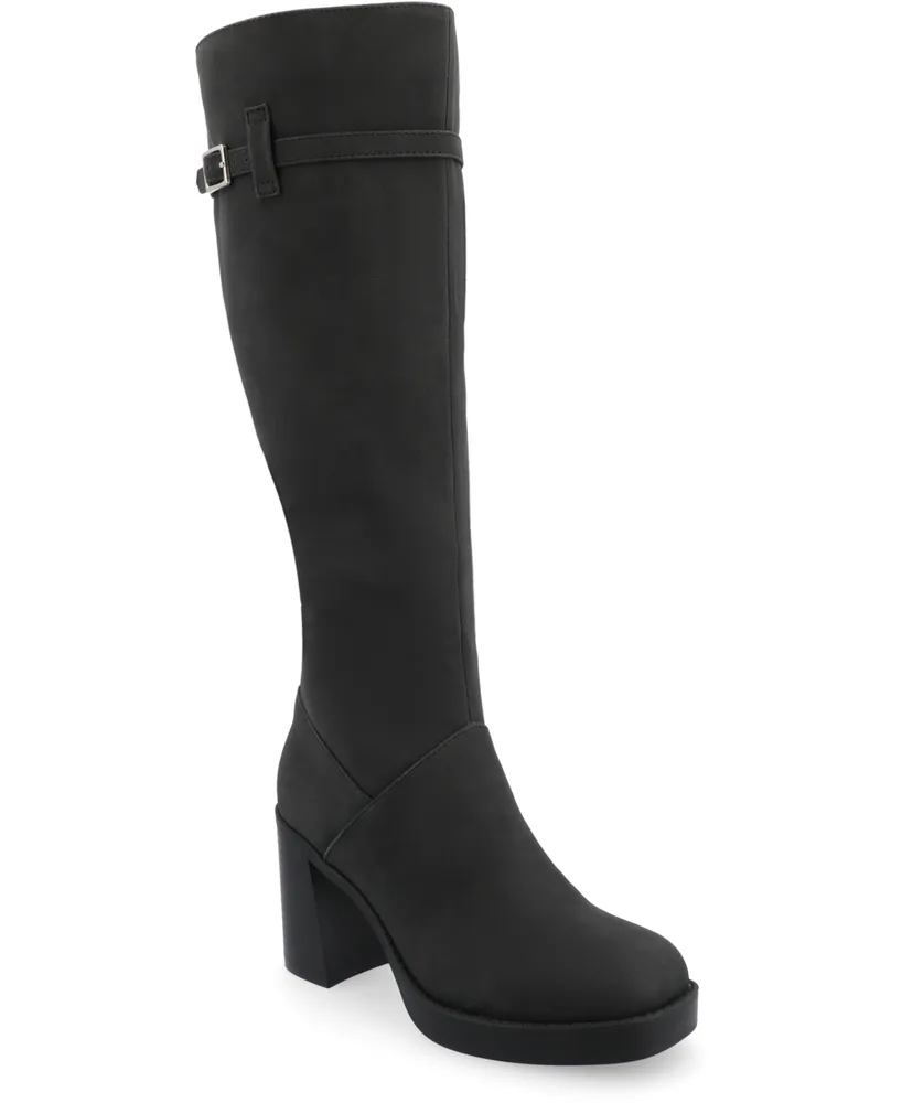 Trill Wide Calf Boot, Women's Faux Suede Boots