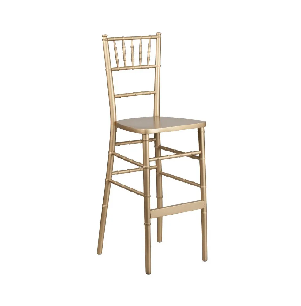 Emma+Oliver Wood Chiavari Barstool