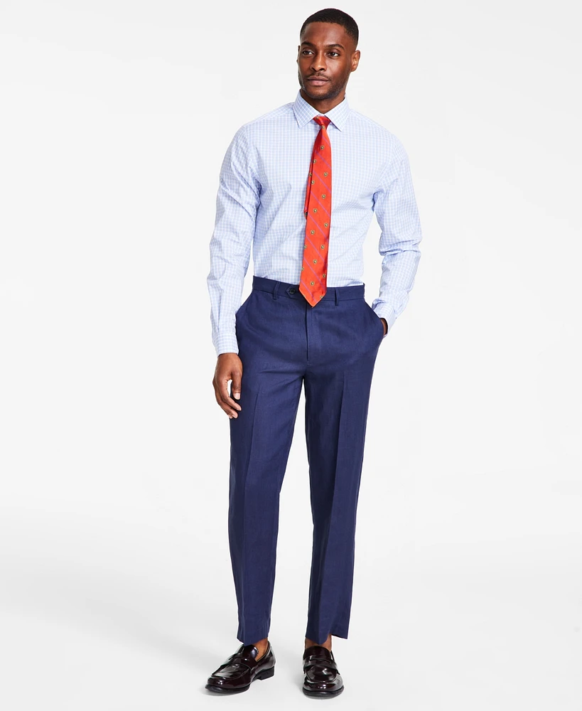 Nautica Men's Modern-Fit Linen Dress Pants