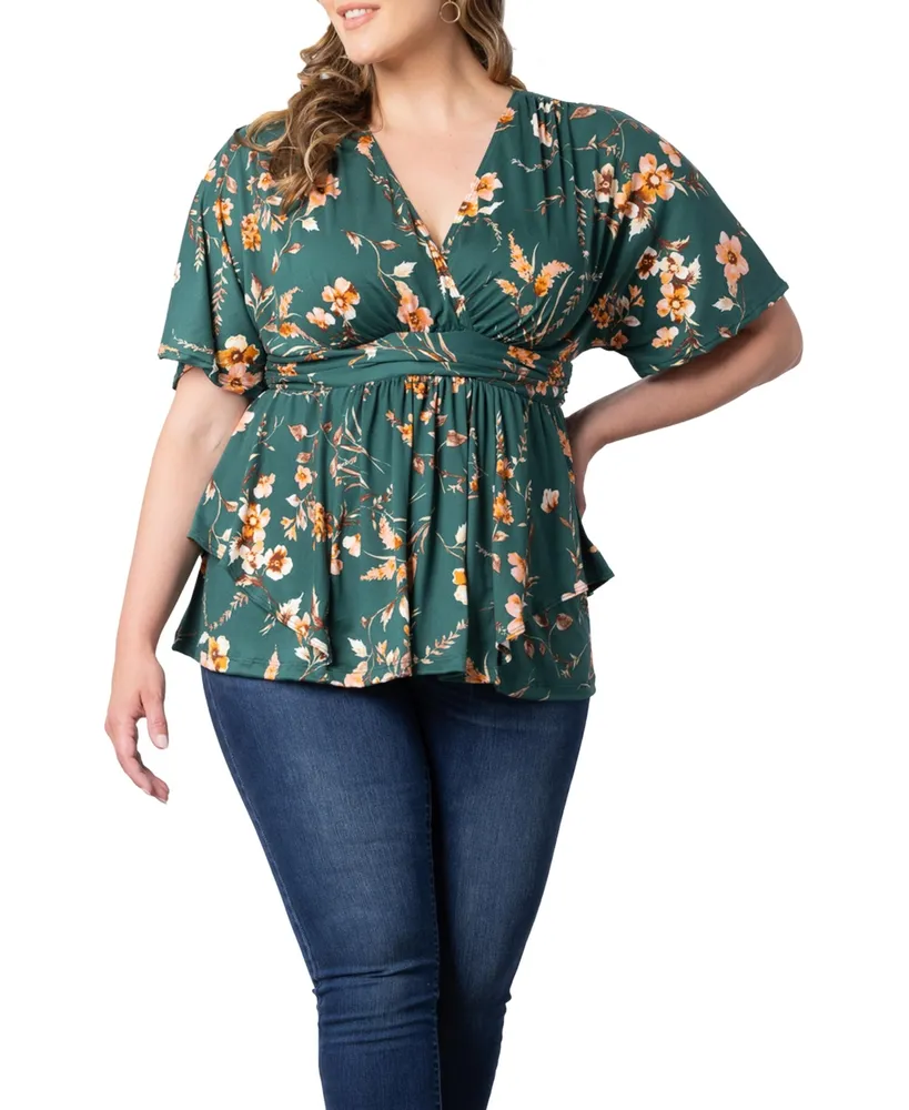 Plus Size Blouses - Tops - Full Figure Clothing - Kiyonna