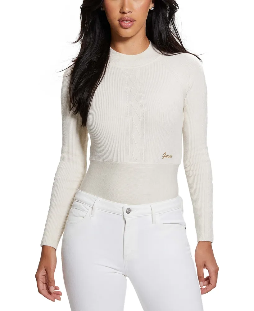 Guess Women's Melodie Long-Sleeve Knit Sweater