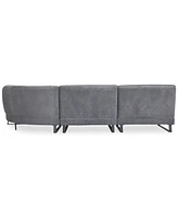 Closeout! Kathya 117" 3-Pc. Fabric Modular Sectional, Created for Macy's