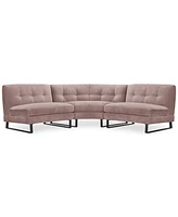 Closeout! Kathya 117" 3-Pc. Fabric Modular Sectional, Created for Macy's